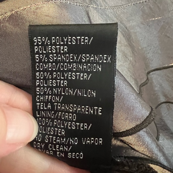 SL Fashions Plus Size Sleeveless Party Dress - Picture 9 of 9